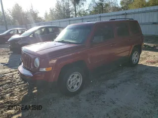 2017 Jeep Patriot Sport with VIN 1C4NJPBB7HD132087, listed as a Copart auction lot 48309435 with 34,910 mi miles and Salvage Title. Bid and sale history available at carsss.com. Image 1.
