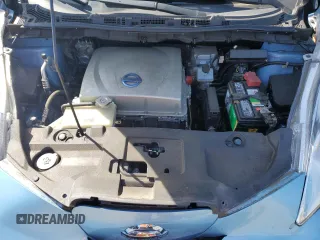 2015 Nissan LEAF S with VIN 1N4AZ0CP4FC315769, listed as a Copart auction lot 53134425 with 80,719 mi miles and Salvage Title. Bid and sale history available at DreamBid. Image 12.