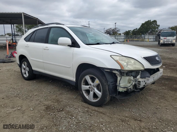 2007 Lexus RX 350 with VIN 2T2GK31U57C002205, listed as a Copart auction lot 50933915 with 169,837 mi miles and Salvage Title. Bid and sale history available at carsss.com. Image 4.