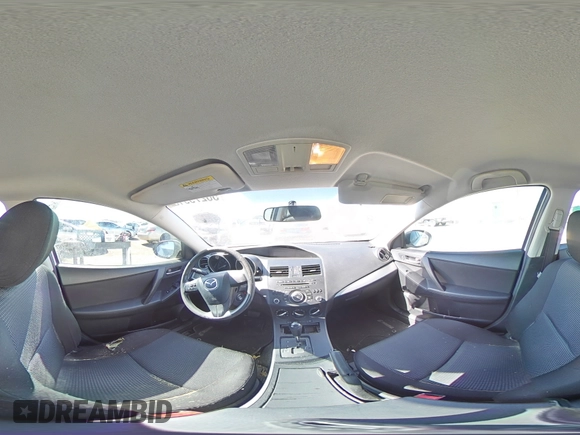 2013 Mazda 3 i SV with VIN JM1BL1TG6D1785025, listed as a Copart auction lot 56279915 with 134,544 mi miles and Salvage title. Bid and sale history available at DreamBid. Image 14.