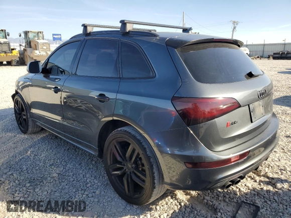 2015 Audi SQ5 Premium Plus with VIN WA1CGAFP0FA078651, listed as a Copart auction lot 75446814 with 106,646 mi miles and Salvage title. Bid and sale history available at DreamBid. Image 2.