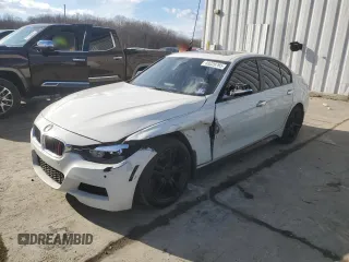 2013 BMW 3 Series 328i xDrive with VIN WBA3B5C54DF592272, listed as a Copart auction lot 43229765 with 134,360 mi miles and Salvage Title. Bid and sale history available at carsss.com. Image 1.