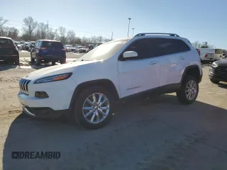 2014 Jeep Cherokee Limited z VIN 1C4PJMDB8EW193825, wystawiony jako Copart lot #42161745 z przebiegiem 133 527 mil mil oraz Nie do naprawy • Non repairable. Historia ofert i sprzedaży dostępna na DreamBid. Obrazek 1.