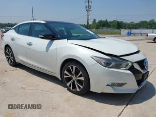 2017 Nissan Maxima SL with VIN 1N4AA6AP3HC376451, listed as a IAAI auction lot 42428091 with 135,953 mi miles and . Bid and sale history available at DreamBid. Image 1.