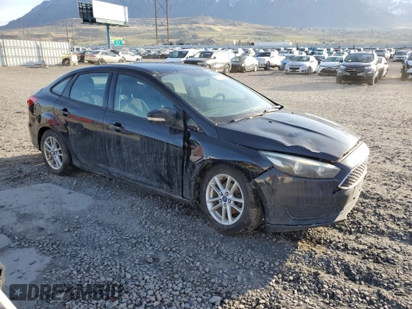 2016 Ford Focus SE with VIN 1FADP3F23GL216074, listed as a Copart auction lot 52172995 with 134,785 mi miles and Salvage Title. Bid and sale history available at carsss.com. Image 4.