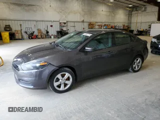 2016 Dodge Dart SXT with VIN 1C3CDFBBXGD605895, listed as a Copart auction lot 54880775 with 107,233 mi miles and Clean Title. Bid and sale history available at carsss.com. Image 1.