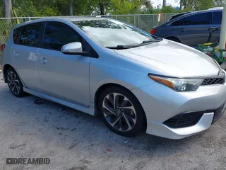 2017 Toyota Corolla iM with VIN JTNKARJE1HJ541225, listed as a IAAI auction lot 41674643 with 112,315 mi miles. Bid and sale history available at carsss.com. Image 1.