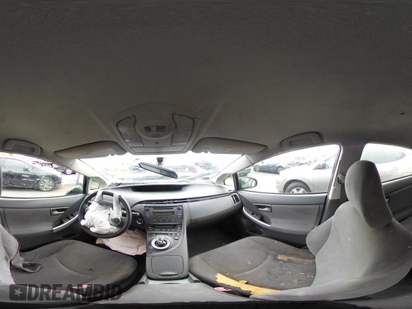 2010 Toyota Prius II with VIN JTDKN3DU7A1286319, listed as a IAAI auction lot 41812718 with 201,982 mi miles. Bid and sale history available at carsss.com. Image 19.