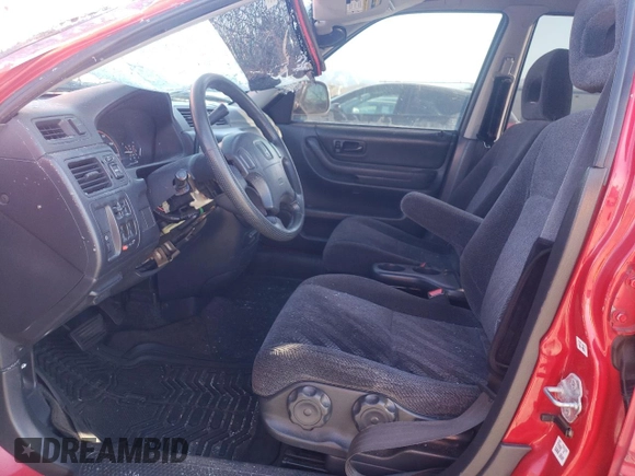 2000 Honda CR-V LX with VIN JHLRD2842YS006982, listed as a Copart auction lot 46757715 with 157,829 mi miles and Salvage Title. Bid and sale history available at carsss.com. Image 7.