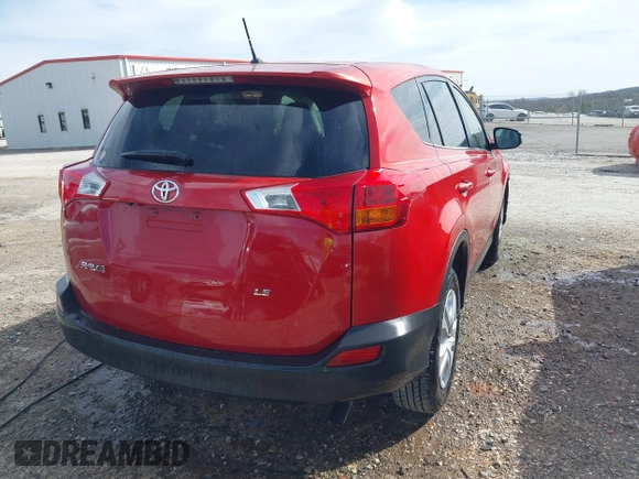 2013 Toyota RAV4 LE with VIN JTMZFREV7DD008755, listed as a IAAI auction lot 41823742 with 152,264 mi miles. Bid and sale history available at carsss.com. Image 4.
