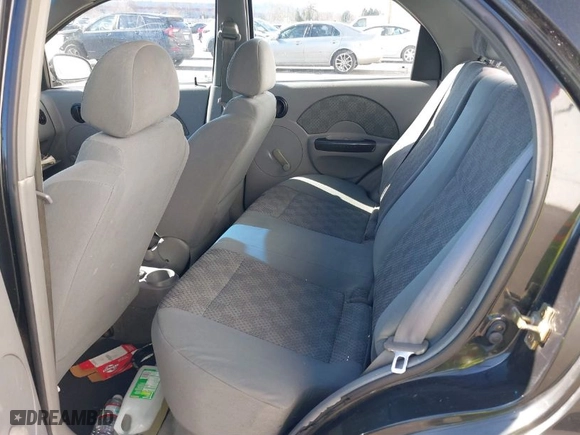 2005 Chevrolet Aveo SVM with VIN KL1TD52695B391233, listed as a IAAI auction lot 41691230 with 161,105 mi miles. Bid and sale history available at carsss.com. Image 8.