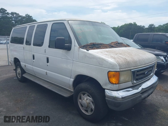 2007 Ford Econoline Passenger XL z VIN 1FBNE31L47DB16682, wystawiony jako IAAI lot #42286228 z przebiegiem 160 802 mil mil oraz . Historia ofert i sprzedaży dostępna na DreamBid. Obrazek 1.