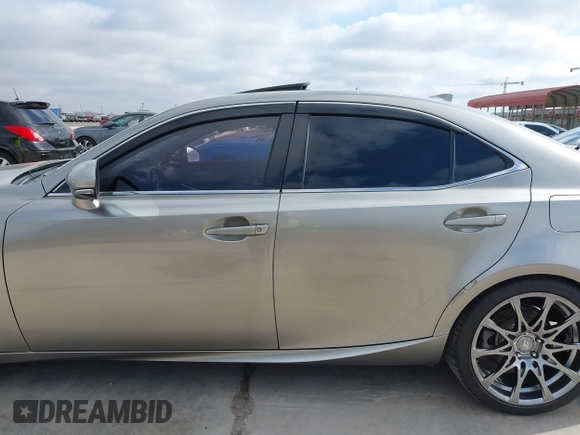 2015 Lexus IS 250 with VIN JTHBF1D27F5050784, listed as a IAAI auction lot 41767657 with 156,349 mi miles. Bid and sale history available at carsss.com. Image 13.