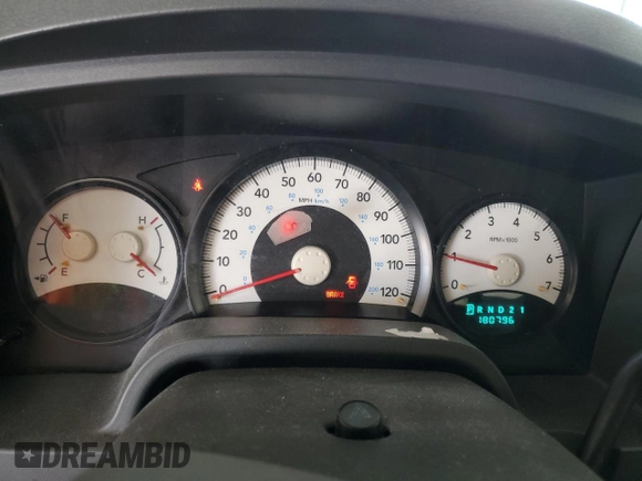 2006 Dodge Dakota ST with VIN 1D7HE22K96S505293, listed as a Copart auction lot 59994704 with 180,796 mi miles and Salvage Title. Bid and sale history available at DreamBid. Image 9.