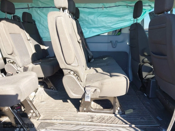 2017 Ford Transit Wagon XL with VIN 1FBAX2CM7HKA50327, listed as a IAAI auction lot 41266395 with 137,504 mi miles. Bid and sale history available at carsss.com. Image 8.