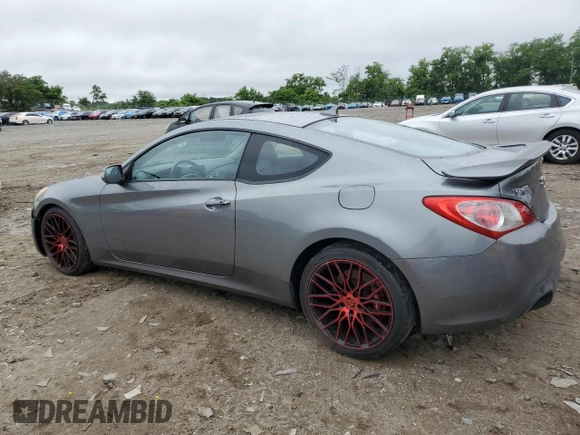 2010 Hyundai Genesis Coupe Grand Touring with VIN KMHHU6KH6AU016058, listed as a Copart auction lot 60167115 with 235,971 mi miles and Clean title. Bid and sale history available at DreamBid. Image 2.
