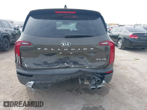 2021 Kia Telluride EX with VIN 5XYP34HC7MG145841, listed as a IAAI auction lot 41736088 with 89,030 mi miles and . Bid and sale history available at DreamBid. Image 16.