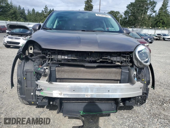 2016 FIAT 500X Easy with VIN ZFBCFXBT0GP383101, listed as a Copart auction lot 61147345 with 70,763 mi miles and Salvage title. Bid and sale history available at DreamBid. Image 5.