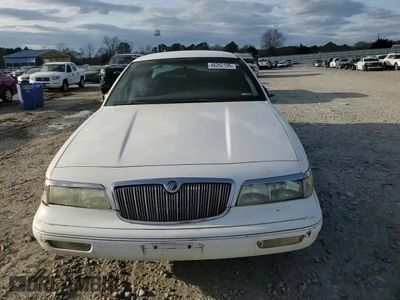 1997 Mercury Grand Marquis LS with VIN 2MELM75W6VX626800, listed as a Copart auction lot 48262195 with 189,556 mi miles and Salvage Title. Bid and sale history available at DreamBid. Image 11.