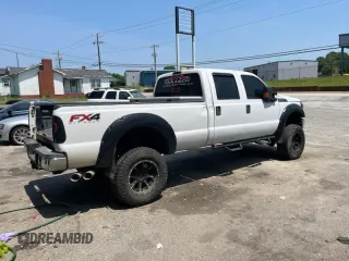 2012 Ford F-250 XL with VIN 1FT7W2BT8CEC15634, listed as a Copart auction lot 57712735 with 239,003 mi miles and Clean title. Bid and sale history available at DreamBid. Image 4.