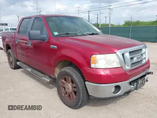 2007 Ford F-150 XLT with VIN 1FTRW14W07KD59650, listed as a IAAI auction lot 42066501 with 245,375 mi miles and . Bid and sale history available at DreamBid. Image 1.