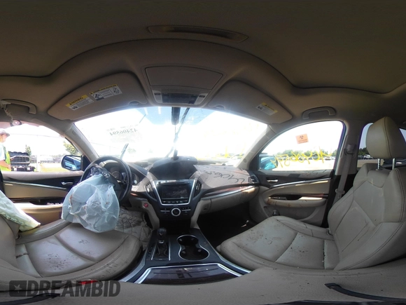 2015 Acura MDX with VIN 5FRYD4H28FB016816, listed as a IAAI auction lot 42406594 with Not provided miles and . Bid and sale history available at DreamBid. Image 17.