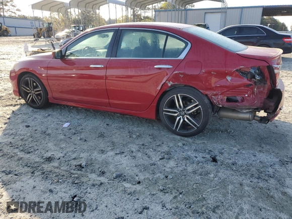 2017 Honda Accord Sedan Sport with VIN 1HGCR2F5XHA138377, listed as a Copart auction lot 51227865 with 85,891 mi miles and Salvage Title. Bid and sale history available at carsss.com. Image 2.