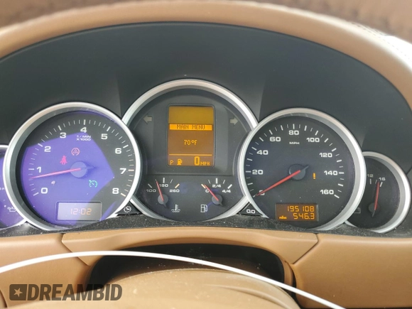 2006 Porsche Cayenne S with VIN WP1AB29P16LA66119, listed as a Copart auction lot 86866054 with 195,108 mi miles and Salvage Title. Bid and sale history available at carsss.com. Image 9.