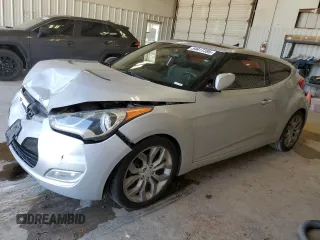 2013 Hyundai Veloster w/Gray Int with VIN KMHTC6AD6DU143201, listed as a Copart auction lot 54417395 with 120,688 mi miles and Salvage Title. Bid and sale history available at carsss.com. Image 1.