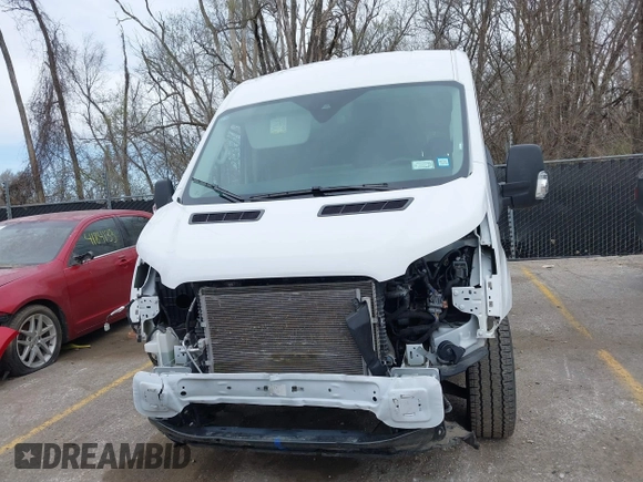 2024 Ford Transit Passenger XL with VIN 1FBAX2C86RKA52252, listed as a IAAI auction lot 41842053 with 12,932 mi miles. Bid and sale history available at carsss.com. Image 13.
