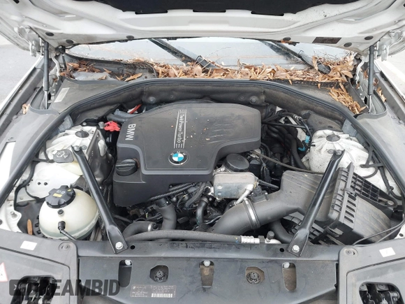 2015 BMW 5 Series 528i with VIN WBA5A5C5XFD516999, listed as a IAAI auction lot 41195184 with 131,187 mi miles. Bid and sale history available at carsss.com. Image 10.