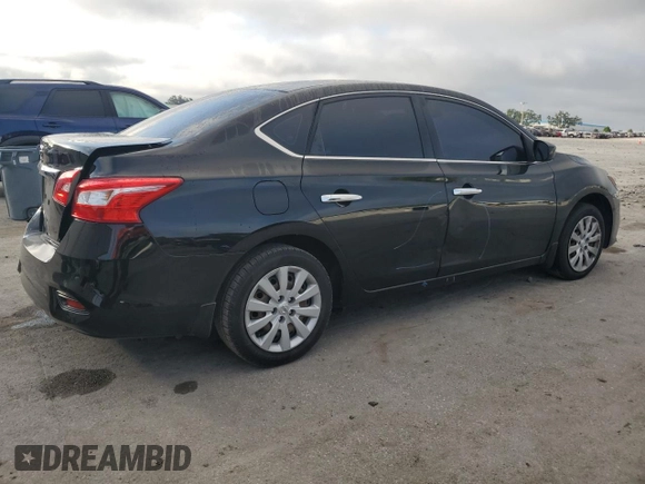 2019 Nissan Sentra S with VIN 3N1AB7AP2KY456886, listed as a Copart auction lot 57873635 with 89,025 mi miles and Salvage title. Bid and sale history available at DreamBid. Image 3.