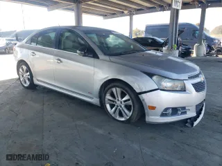 2012 Chevrolet Cruze LTZ with VIN 1G1PH5SC4C7135854, listed as a Copart auction lot 50273535 with 163,430 mi miles and Clean Title. Bid and sale history available at carsss.com. Image 4.