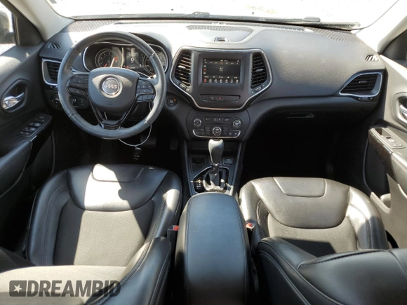 2019 Jeep Cherokee Latitude Plus with VIN 1C4PJLLB9KD338776, listed as a Copart auction lot 50839025 with 70,221 mi miles and Salvage title. Bid and sale history available at DreamBid. Image 8.