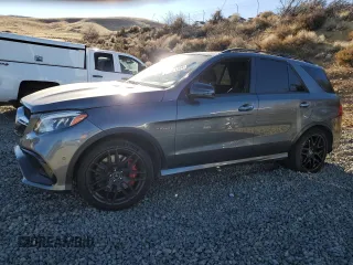 2017 Mercedes-Benz GLE 63 S AMG with VIN 4JGDA7FB0HA862684, listed as a Copart auction lot 82021324 with 222,272 mi miles and Clean title. Bid and sale history available at DreamBid. Image 1.