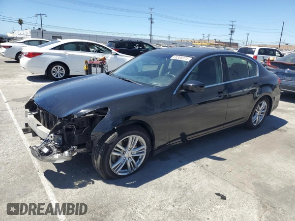 2015 Infiniti Q40 with VIN JN1CV6AP1FM503425, listed as a Copart auction lot 68308074 with 100,338 mi miles and Salvage Title. Bid and sale history available at carsss.com. Image 1.