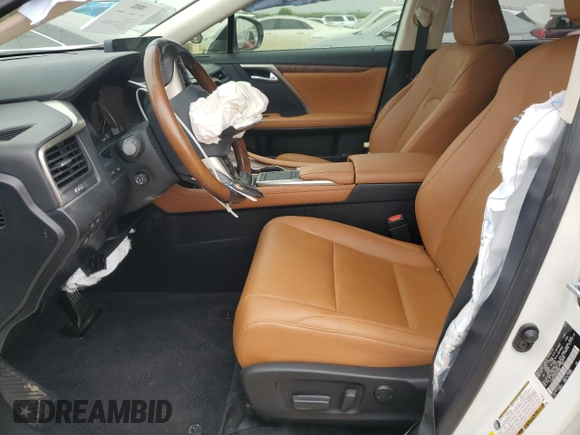 2021 Lexus RX with VIN JTJHZKEA2M2020568, listed as a Copart auction lot 51329565 with 51,961 mi miles and Salvage Title. Bid and sale history available at carsss.com. Image 7.
