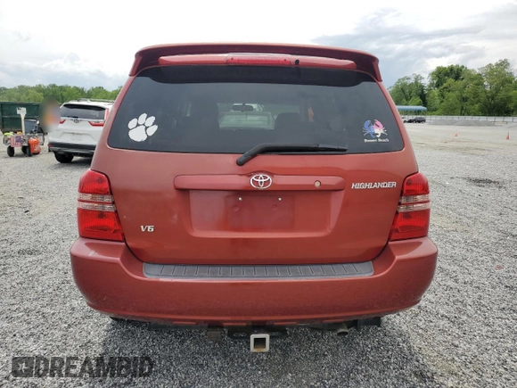 2003 Toyota Highlander z VIN JTEGF21A730118790, wystawiony jako Copart lot #54362285 z przebiegiem 247 642 mil mil oraz Czysty tytuł • Clean title. Historia ofert i sprzedaży dostępna na DreamBid. Obrazek 6.