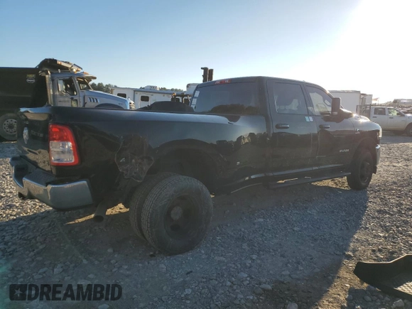 2020 Ram 3500 Big Horn with VIN 3C63RRHL4LG132580, listed as a Copart auction lot 44632575 with 224,015 mi miles and Clean Title. Bid and sale history available at carsss.com. Image 3.