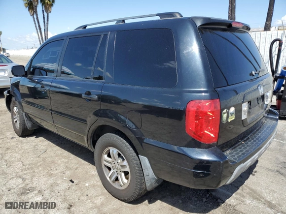 2003 Honda Pilot EX with VIN 2HKYF18673H516749, listed as a Copart auction lot 51787495 with 223,912 mi miles and Salvage Title. Bid and sale history available at carsss.com. Image 2.