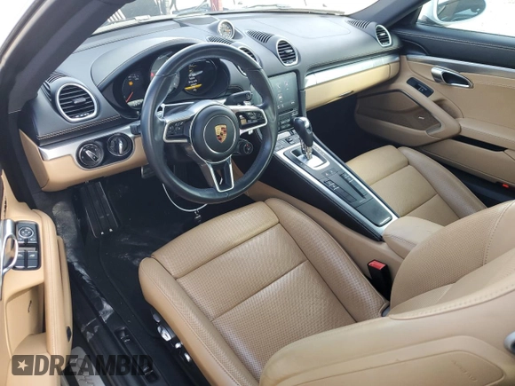 2018 Porsche 718 Cayman S z VIN WP0AB2A85JK278431, wystawiony jako Copart lot #44739785 z przebiegiem 19 324 mil mil oraz Szkoda całkowita • Salvage title. Historia ofert i sprzedaży dostępna na DreamBid. Obrazek 8.