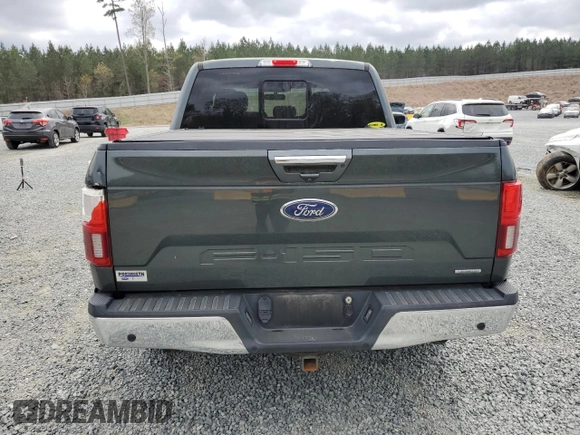 2018 Ford F-150 XL with VIN 1FTEW1EG6JKF97094, listed as a Copart auction lot 51068505 with 83,097 mi miles and Salvage Title. Bid and sale history available at carsss.com. Image 6.