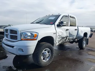 2006 Dodge Ram 2500 SLT with VIN 1D7KS28D96J185616, listed as a IAAI auction lot 41202857 with NaN miles. Bid and sale history available at carsss.com. Image 18.