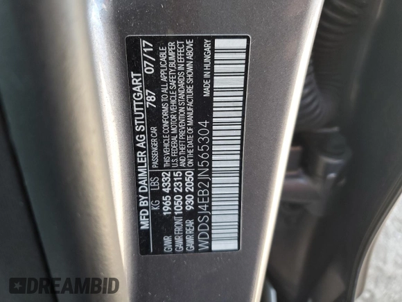 2018 Mercedes-Benz CLA 250 with VIN WDDSJ4EB2JN565304, listed as a Copart auction lot 72206573 with 70,924 mi miles and . Bid and sale history available at DreamBid. Image 12.