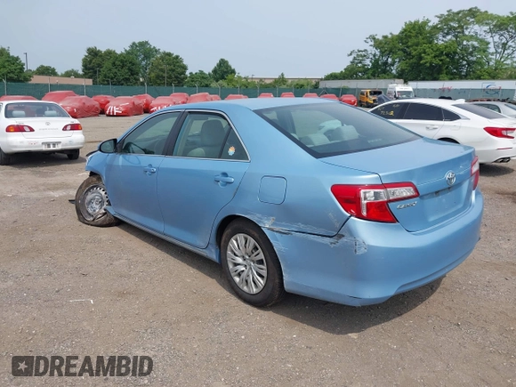 2012 Toyota Camry L z VIN 4T1BF1FKXCU549431, wystawiony jako IAAI lot #42514493 z przebiegiem Nie podano mil oraz . Historia ofert i sprzedaży dostępna na DreamBid. Obrazek 3.