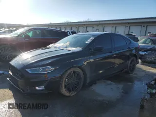 2019 Ford Fusion Titanium with VIN 3FA6P0K95KR181252, listed as a Copart auction lot 45393775 with 95,008 mi miles and Salvage Title. Bid and sale history available at carsss.com. Image 1.