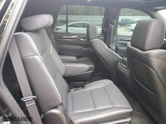 2021 Cadillac Escalade Sport with VIN 1GYS4EKL0MR272237, listed as a Copart auction lot 58370443 with 37,161 mi miles. Bid and sale history available at carsss.com. Image 11.