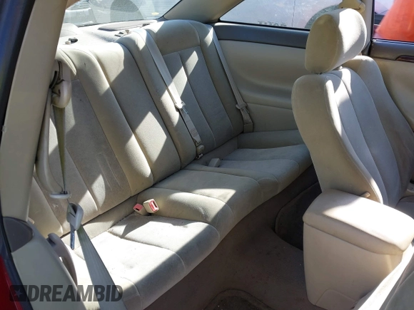 2000 Toyota Solara SE with VIN 2T1CG22PXYC347562, listed as a IAAI auction lot 41783509 with 202,386 mi miles and . Bid and sale history available at carsss.com. Image 8.