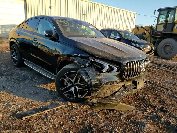2021 Mercedes-Benz GLE with VIN 4JGFD6BBXMA539074, listed as a Copart auction lot 45565585 with 27,913 mi miles and Salvage Title. Bid and sale history available at carsss.com. Image 12.