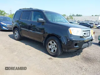 2011 Honda Pilot LX z VIN 5FNYF4H26BB073375, wystawiony jako IAAI lot #42415845 z przebiegiem 213 896 mil mil oraz . Historia ofert i sprzedaży dostępna na DreamBid. Obrazek 1.
